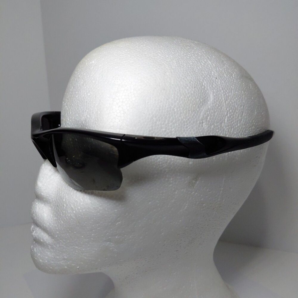 Oakley Half Jacket 2.0 Rx Sunglasses Black Iridium XLJ Gunmetal Icons - Picture 4 of 10